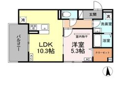 エリシア泉町の間取り画像