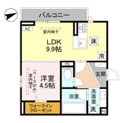 (仮称)D-ROOM福住 B棟の間取り画像