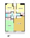 グリーンハイツ（上津）の間取り画像