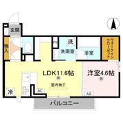 D-ROOM 中島の間取り画像