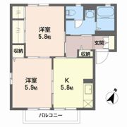 ガーデンハイツ Aの間取り画像