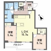 クラウンレジデンスⅡの間取り画像