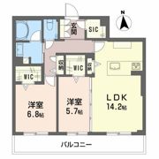 グラン東伊場の間取り画像