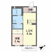 ステュディオN Bの間取り画像