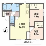 ソフィーゾ Aの間取り画像