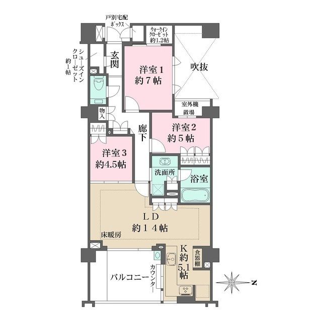 間取図