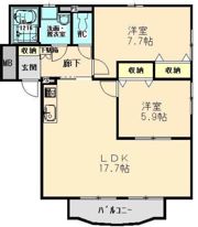 Field Courtの間取り画像