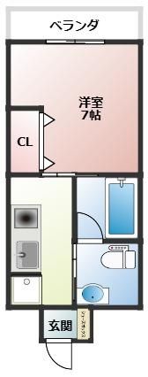 クオリティライフ壱番館の間取り画像