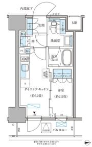 パークアクシス住吉ガーデンスクエアの間取り画像