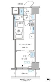 パークアクシス住吉ガーデンスクエアの間取り画像