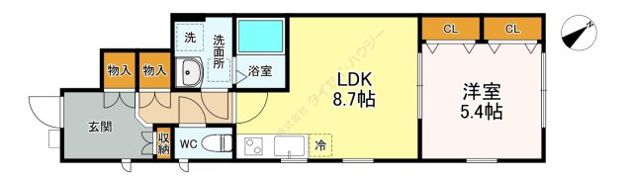 プリマヴィータの間取り画像