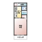 ベレッツァ白山の間取り画像
