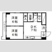 リバティーハイツ二日町の間取り画像