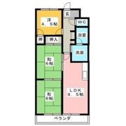 石照マンション花池の間取り画像