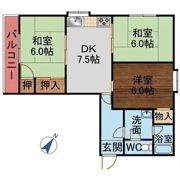 ピュアライフ長草Aの間取り画像