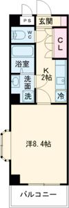 ハピネスの間取り画像