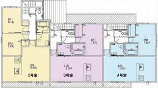 Les Vents Provenceの間取り画像