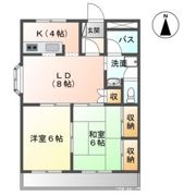 グランシャリオ96の間取り画像
