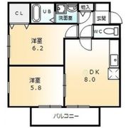 ナスキー21の間取り画像