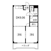 マンションいしはらの間取り画像