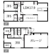 リュクラージュ土橋 Aの間取り画像