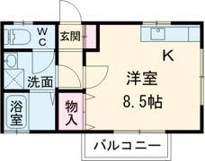 フォレスト芳川の間取り画像