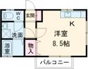 フォレスト芳川の間取り画像