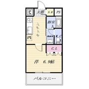 Comodo Mihamaの間取り画像