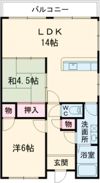 ヌーベルバーグイヌイの間取り画像