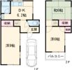 田寺4丁目戸建ての間取り画像