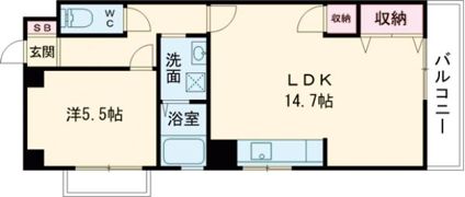 メゾン前田の間取り画像