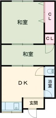 望月荘の間取り画像