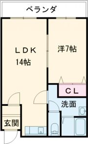 シティライフ北条の間取り画像