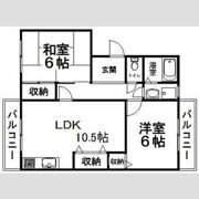 メゾン太秦の間取り画像