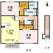 カモミール台町の間取り画像