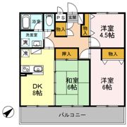 フォレストジョウエイの間取り画像