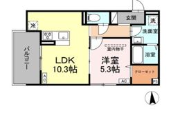 エリシア泉町の間取り画像
