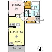Flore(フローレ)の間取り画像