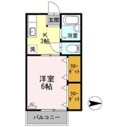 メゾン南万々の間取り画像