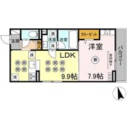 D-resena花ヶ島の間取り画像