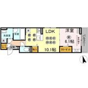 D-resena花ヶ島の間取り画像