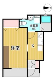 レセナ緑町Bの間取り画像