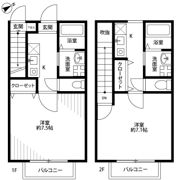 アムール Yukiの間取り画像