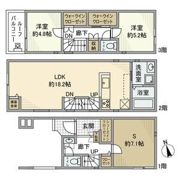 南台戸建の間取り画像