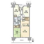 フォレシアムコンフォートタワーの間取り画像