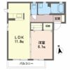 クラージュIIの間取り画像