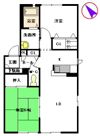 フォーレス ナカシマ B棟の間取り画像