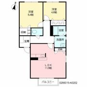 フォーレスヤマグチ A棟の間取り画像