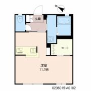 シューレ西三城の間取り画像