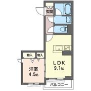 カーサクレールVの間取り画像